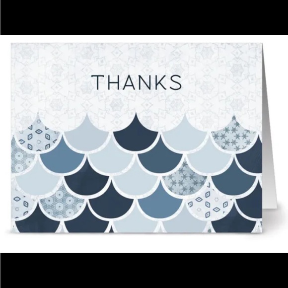 Nautical Theme Thank You Cards - 6 Designs - Gray Envs. 28 cards - Picture 7 of 7